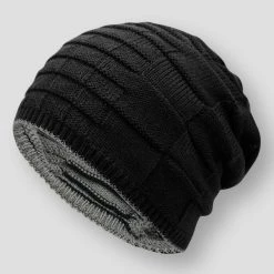 Peishi3 Store North Royal Halden Knitted Beanie Men's Apparels