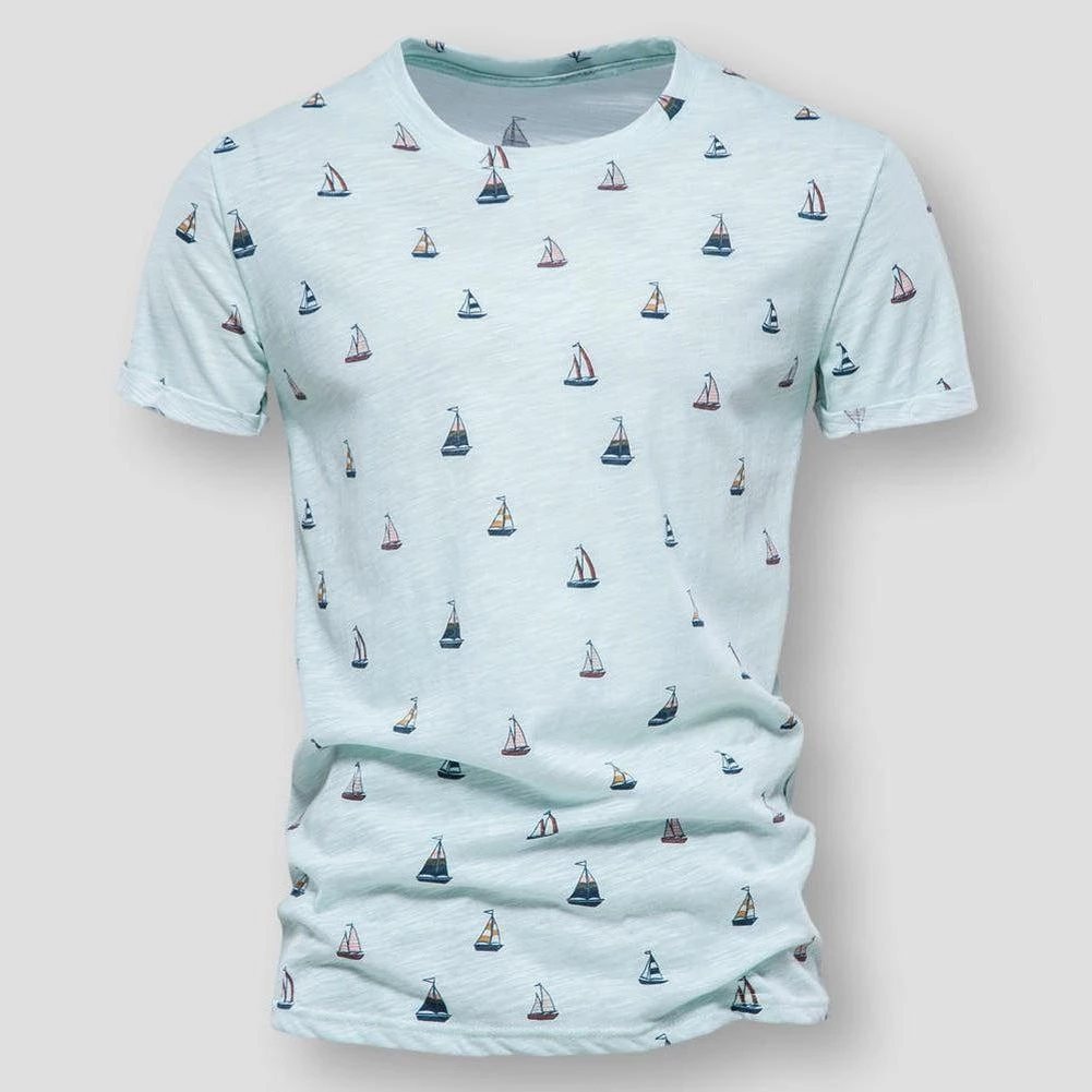 AIOPESON Official Store Sky Madrid Boat Graphic Shirt 4 AIOPESON Official Store Sky Madrid Boat Graphic Shirt