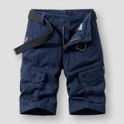 HT Official Store Men's Apparels North Royal Safari Cotton Cargo Shorts