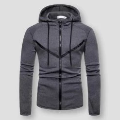 HCXY Official Store North Royal Como Hooded Sweatshirt Men's Apparels