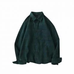 Chinese Bao's Industrial Co. Ltd. Men's Apparels North Royal Oversized Plaid Shirt 6 Chinese Bao's Industrial Co. Ltd. Men's Apparels North Royal Oversized Plaid Shirt