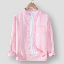 Cotton Linen Store Sky Madrid Leeward Linen Shirt