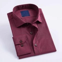 ELUNO Official Store North Royal Polka Dot Executive Shirt 8 ELUNO Official Store North Royal Polka Dot Executive Shirt