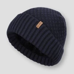 AWFASHION Store Sky Madrid Velvet Knitted Beanie