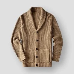 Zhilifs Official Store Men's Apparels Sky Madrid Torino Shawl Cardigan