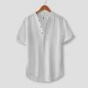 Suehaiwe Official Store Saint Morris Chatelet Linen Shirt