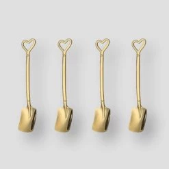 Dreamy Life Store Home Saint Morris Stainless Steel Heart Spoons