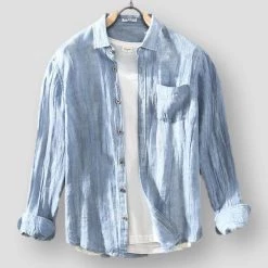 China Cloth Sky Madrid Sierra Linen Shirt