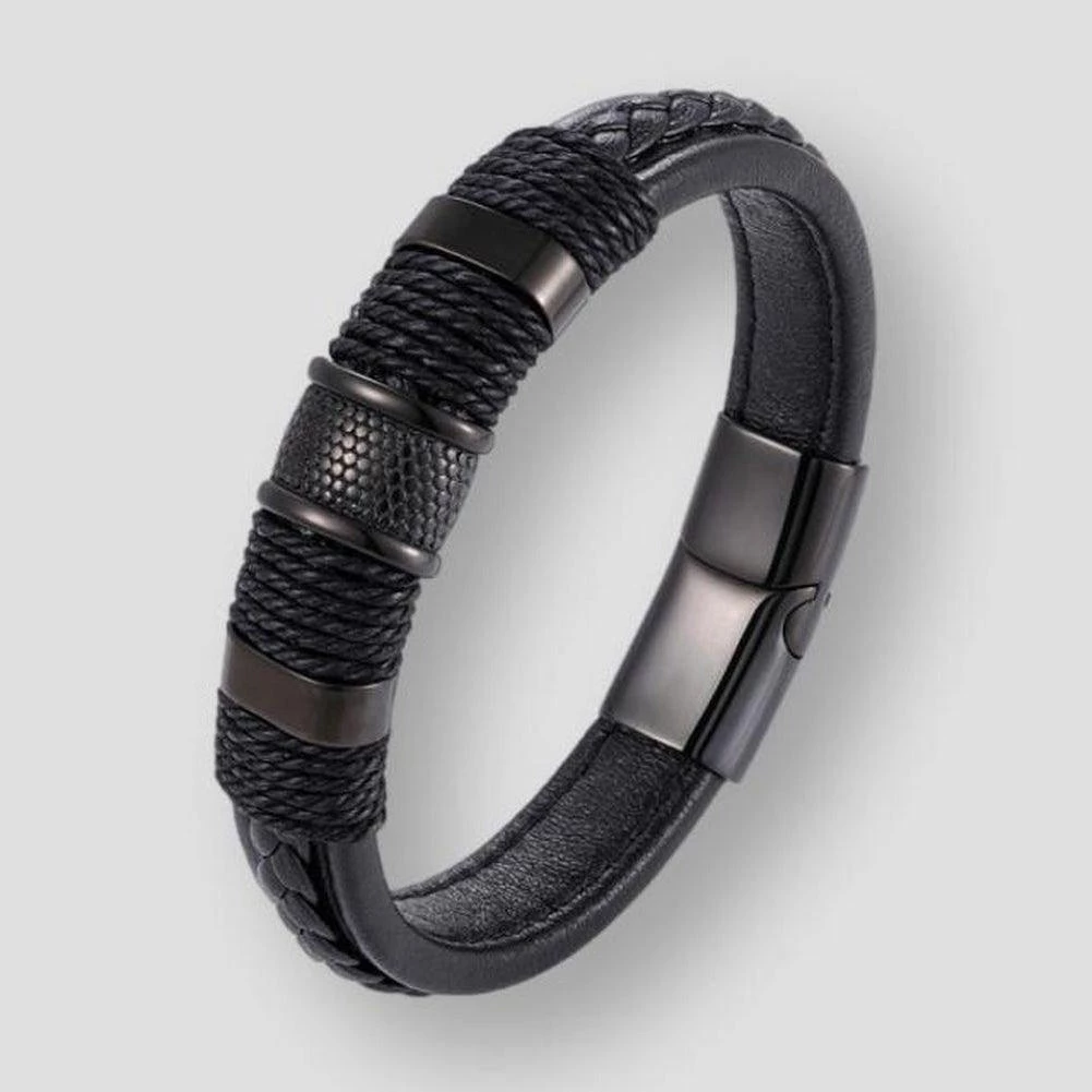 MKENDN Official Store North Royal Leather Rope Bracelet Men's Apparels 10 MKENDN Official Store North Royal Leather Rope Bracelet Men's Apparels