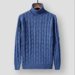 Fashion Flash Men's Apparels Saint Morris Bergen Turtleneck Pullover