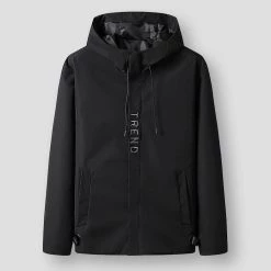 Shop911555224 Store Sky Madrid Hooded Windbreaker Jacket