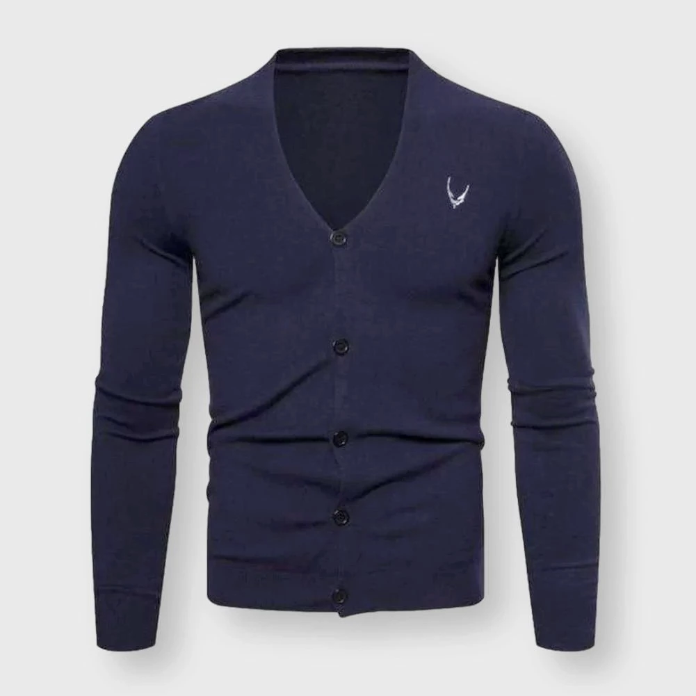 Mapleking Store Sky Madrid Knitted Slim Cardigan Men's Apparels 7 Mapleking Store Sky Madrid Knitted Slim Cardigan Men's Apparels