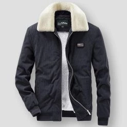 UNCO&BOROR Store Men's Apparels Sky Madrid Corduroy Aviator Jacket