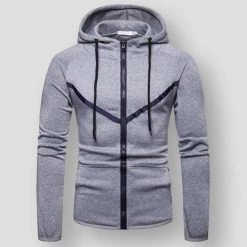 HCXY Official Store North Royal Como Hooded Sweatshirt Men's Apparels