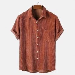 INCERUNNING Apparel Store Men's Apparels Saint Morris Sardinia Corduroy Shirt