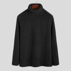 Yolomax Apparel Store Sky Madrid Fleece Turtleneck Sweater Men's Apparels 9 Yolomax Apparel Store Sky Madrid Fleece Turtleneck Sweater Men's Apparels