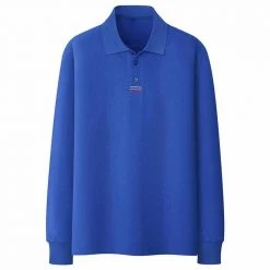 FGKKS Official Store North Royal Casual Long Sleeve Polo Shirt Men's Apparels 11 FGKKS Official Store North Royal Casual Long Sleeve Polo Shirt Men's Apparels