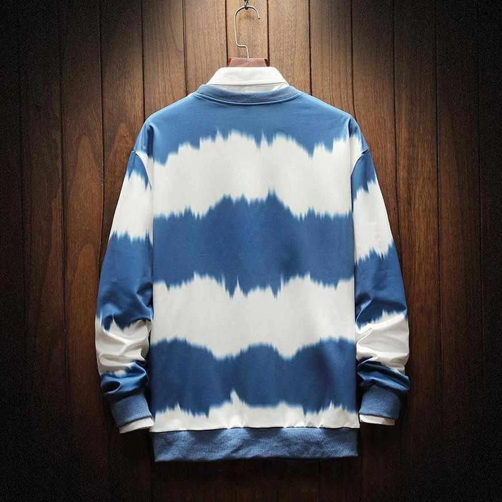 Moringcute Store Men's Apparels Sky Madrid Tie-Dye Oversized Sweater 7 Moringcute Store Men's Apparels Sky Madrid Tie-Dye Oversized Sweater