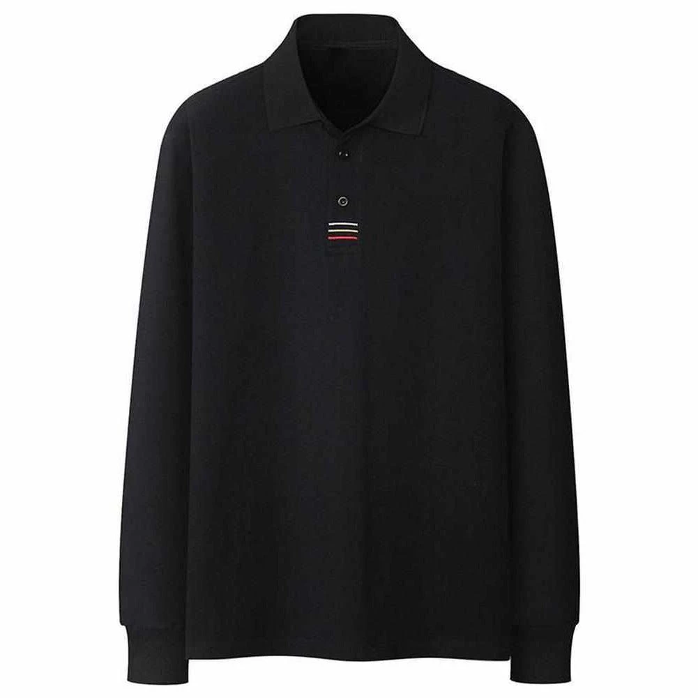 FGKKS Official Store North Royal Casual Long Sleeve Polo Shirt Men's Apparels 9 FGKKS Official Store North Royal Casual Long Sleeve Polo Shirt Men's Apparels