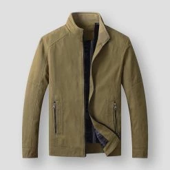 Pinecypress Official Store Sky Madrid Segovia Cotton Jacket