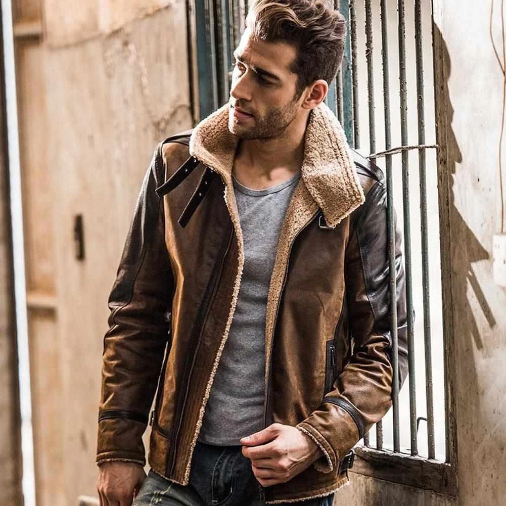 FLAVOR LEATHER JACKETS Men's Apparels Gabriel Vintage Leather Jacket 4 FLAVOR LEATHER JACKETS Men's Apparels Gabriel Vintage Leather Jacket