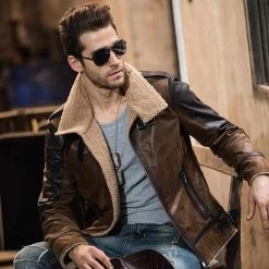 FLAVOR LEATHER JACKETS Men's Apparels Gabriel Vintage Leather Jacket 9 FLAVOR LEATHER JACKETS Men's Apparels Gabriel Vintage Leather Jacket