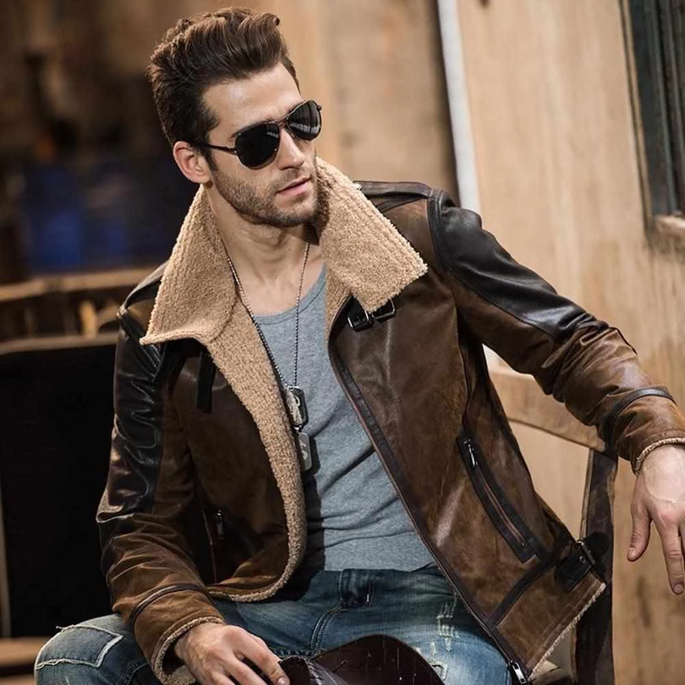 FLAVOR LEATHER JACKETS Men's Apparels Gabriel Vintage Leather Jacket 5 FLAVOR LEATHER JACKETS Men's Apparels Gabriel Vintage Leather Jacket