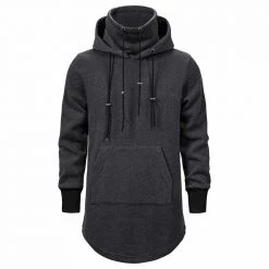 Fortune Day Sky Madrid Turtleneck Long Hoodie