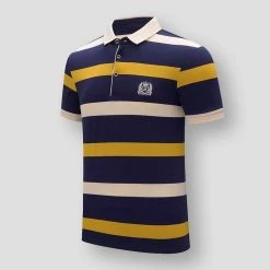 SENSELINK Men Store Saint Morris Gamprin Striped Shirt Men's Apparels