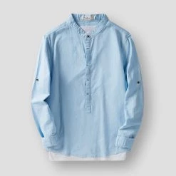 BOU Store North Royal Akron Linen Shirt