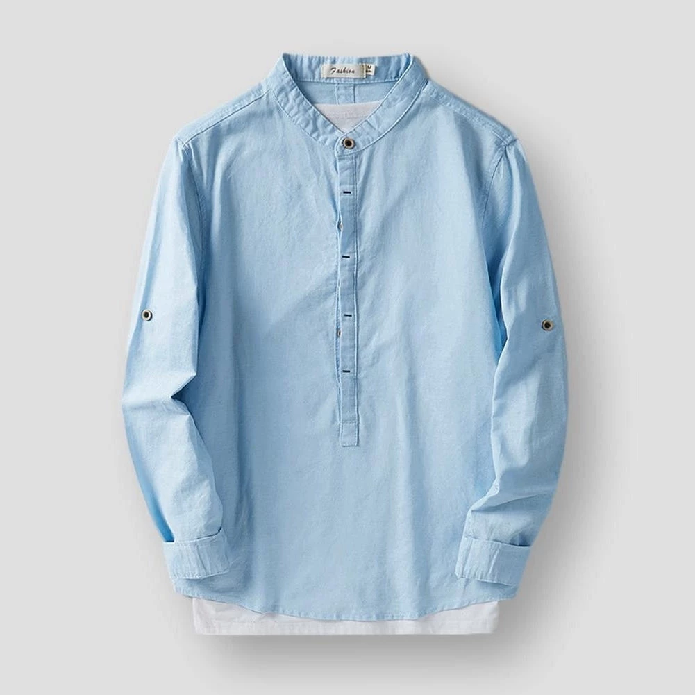 BOU Store North Royal Akron Linen Shirt