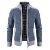 Dereme Store Men's Apparels Sky Madrid Dual Tone Wool Cardigan