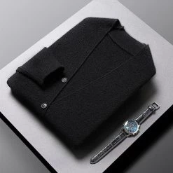 LANGBEEYAR Official Store North Royal Oversized Pocket Cardigan