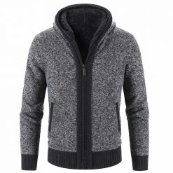 IN MY SECRET LIFE Store North Royal Thermal Zipper Cardigan