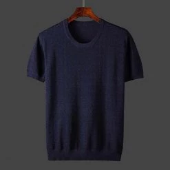 Shop5887465 Store North Royal Knitted Short Sleeve Shirt