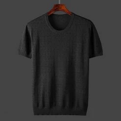 Shop5887465 Store North Royal Knitted Short Sleeve Shirt