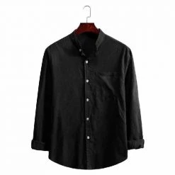 VEAKER Apparel Outlets Store Men's Apparels North Royal Valencia Linen Shirt