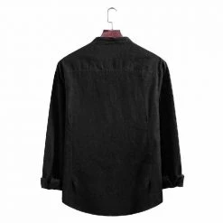 VEAKER Apparel Outlets Store Men's Apparels North Royal Valencia Linen Shirt