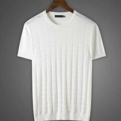 Wan Liang 168 Store Saint Morris Knitted Short Sleeve Shirt 11 Wan Liang 168 Store Saint Morris Knitted Short Sleeve Shirt