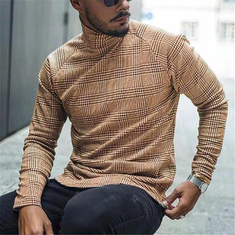 VIEUNSTA Dropshipping Store Men's Apparels Sky Madrid Turtleneck Shirt 5 VIEUNSTA Dropshipping Store Men's Apparels Sky Madrid Turtleneck Shirt
