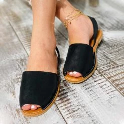 NiZouKai NiZouKai Store Sky Madrid Leather Open Toe Sandals Women's Apparels