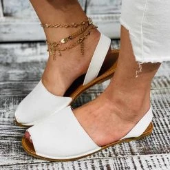 NiZouKai NiZouKai Store Sky Madrid Leather Open Toe Sandals Women's Apparels