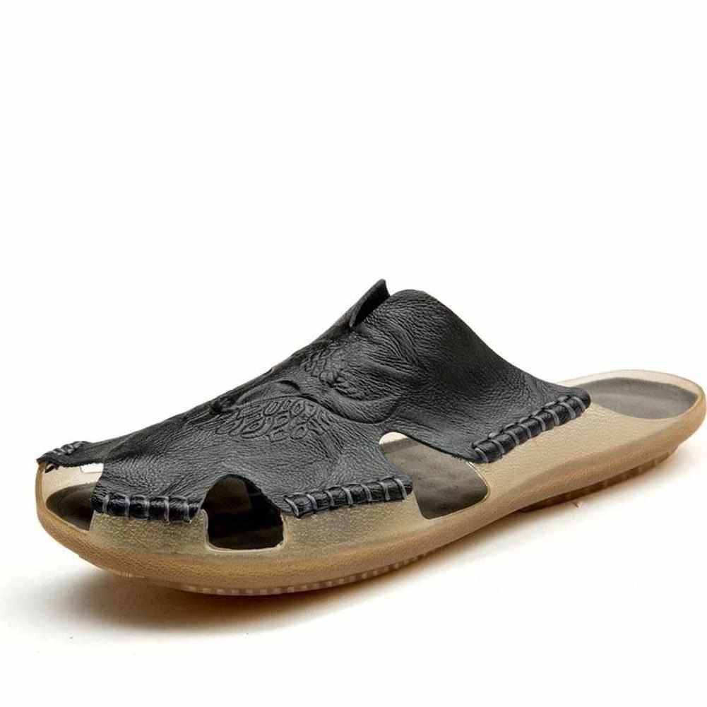 Allure Department Store Store Men's Apparels Saint Morris Leather Bull Sandals 5 Allure Department Store Store Men's Apparels Saint Morris Leather Bull Sandals