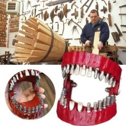 Booming-boom Store Sky Madrid Teeth Drill Bit Holder Home