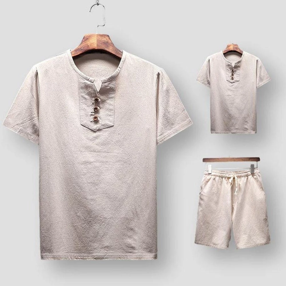 Shop5023210 Store Saint Morris Corozal Linen Set Men's Apparels 5 Shop5023210 Store Saint Morris Corozal Linen Set Men's Apparels