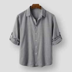 Micomico Store North Royal Arans Striped Shirt 5 Micomico Store North Royal Arans Striped Shirt