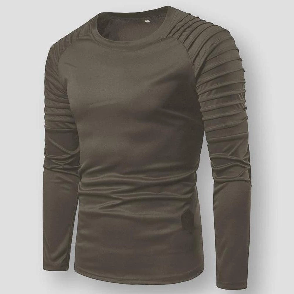 Mountainskin Official Store North Royal Bochum Pleated Shirt Men's Apparels 7 Mountainskin Official Store North Royal Bochum Pleated Shirt Men's Apparels