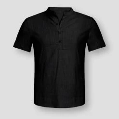 Suchila Clothes Store Men's Apparels North Royal Chambery Linen Shirt 9 Suchila Clothes Store Men's Apparels North Royal Chambery Linen Shirt