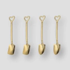 Dreamy Life Store Home Saint Morris Stainless Steel Heart Spoons