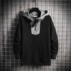 Poxemia Store Men's Apparels Sky Madrid Oversized Bionic Hoodie